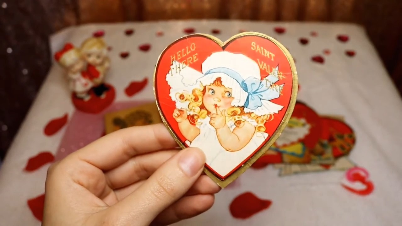 My Vintage Valentine Card Collection (1920s - 1960s) ♡