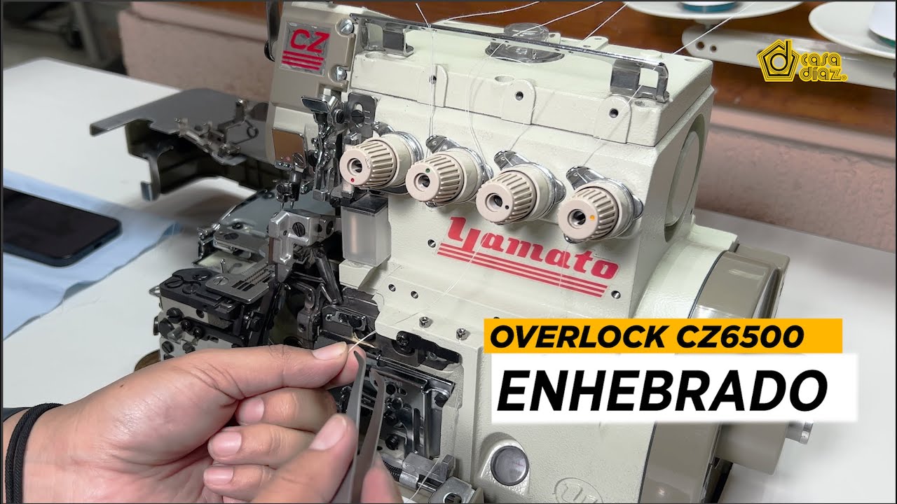 Enhebrado de Overlock de 5 hilos Yamato CZ6500