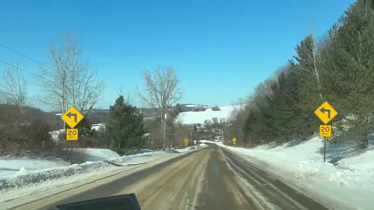 February  8, 2026  Route 17 and Rounds Road near Oxford, NY Chenango County NY