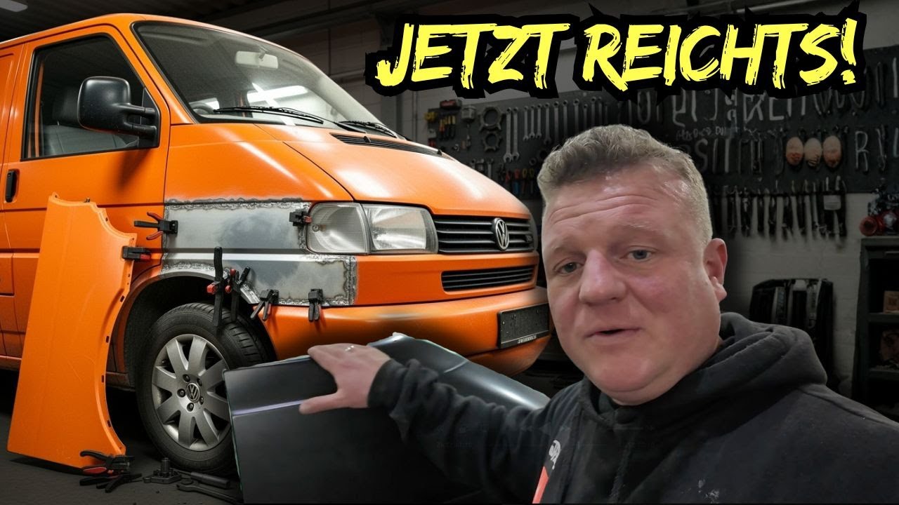 T4 Kotflügel - Das schwierigste Projekt das ich je gemacht habe