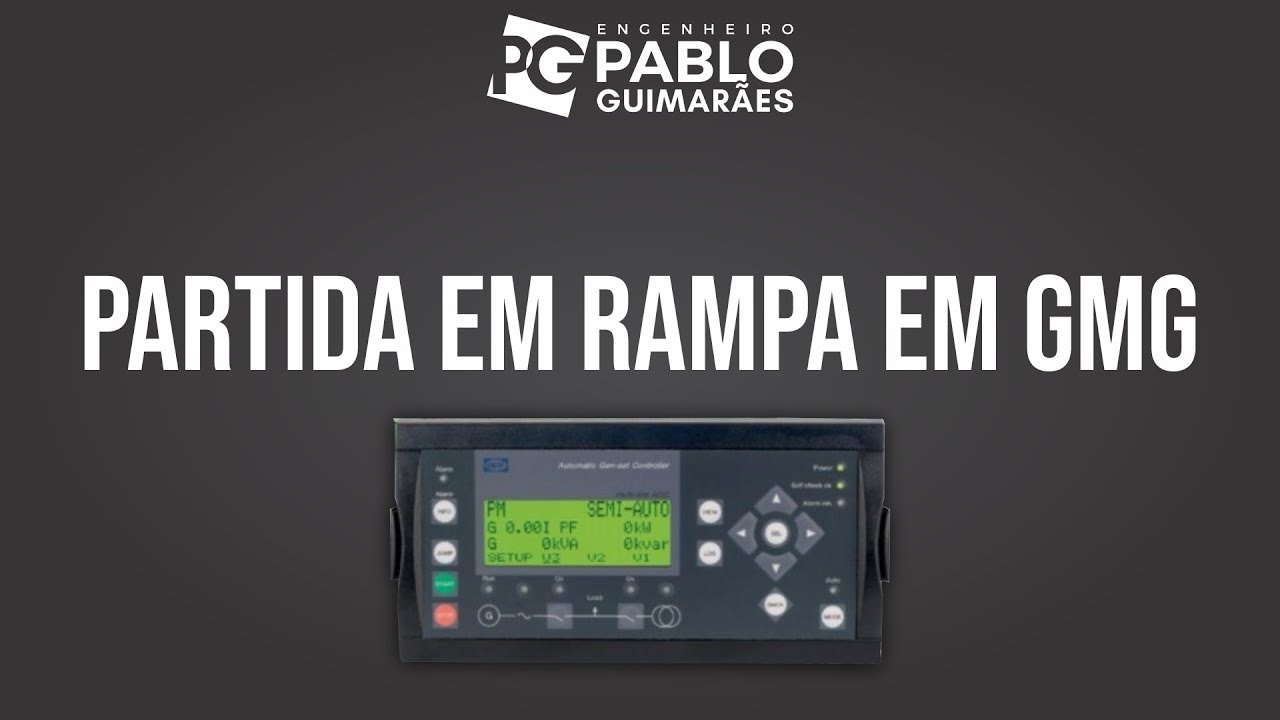 #2 Entenda como funciona a Partida em Rampa em Grupo Moto Geradores (GMG)