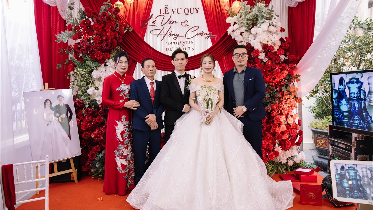 Lễ vu quy trao quà em gái