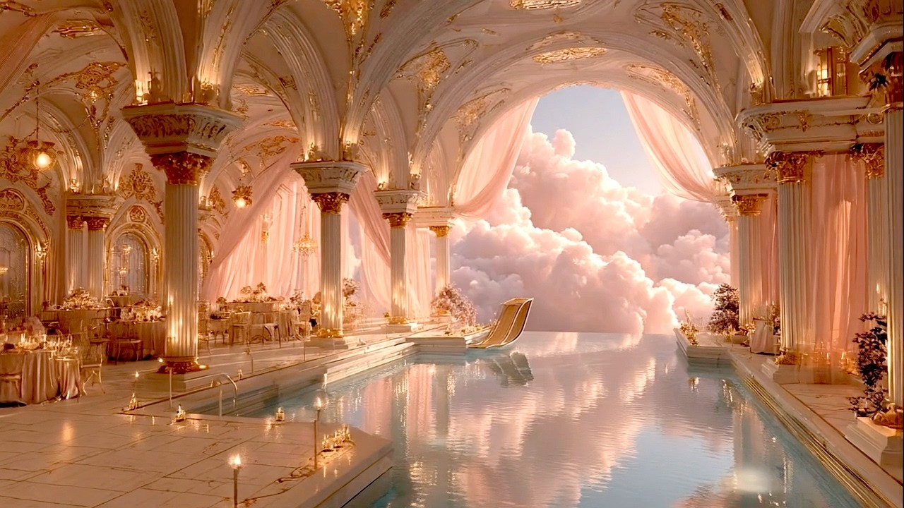 ✨ Neverland Waltz Full Version 🏰 Moonlit Fantasy Castle Playlist | AI Cinematic Art 4K 👑🎧