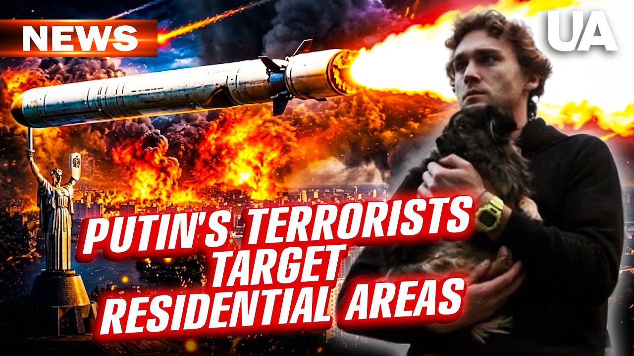 RESIDENTIAL TERROR: massive drone attack on Sumy & a miracle in Kyiv