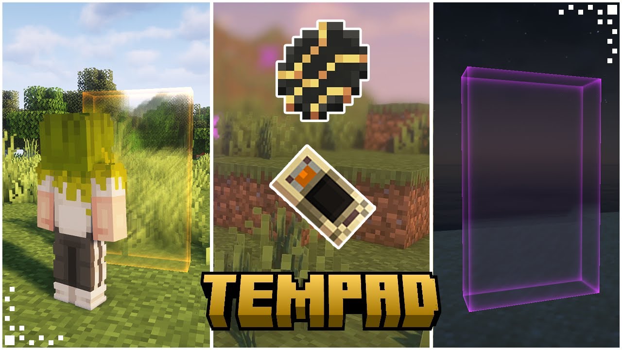 Tempad (Minecraft Mod Showcase) | A Handy Teleportation Device