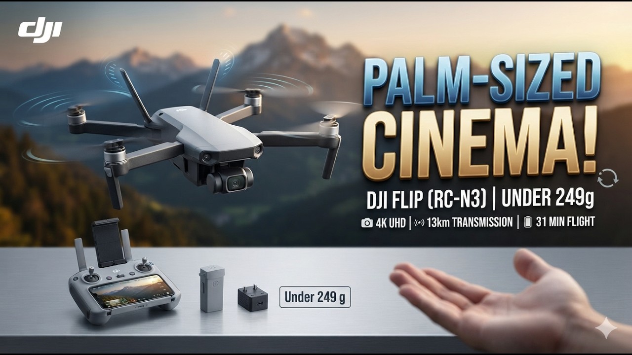 DJI Flip Review &ndash; 4K Drone Under 249g Worth It?