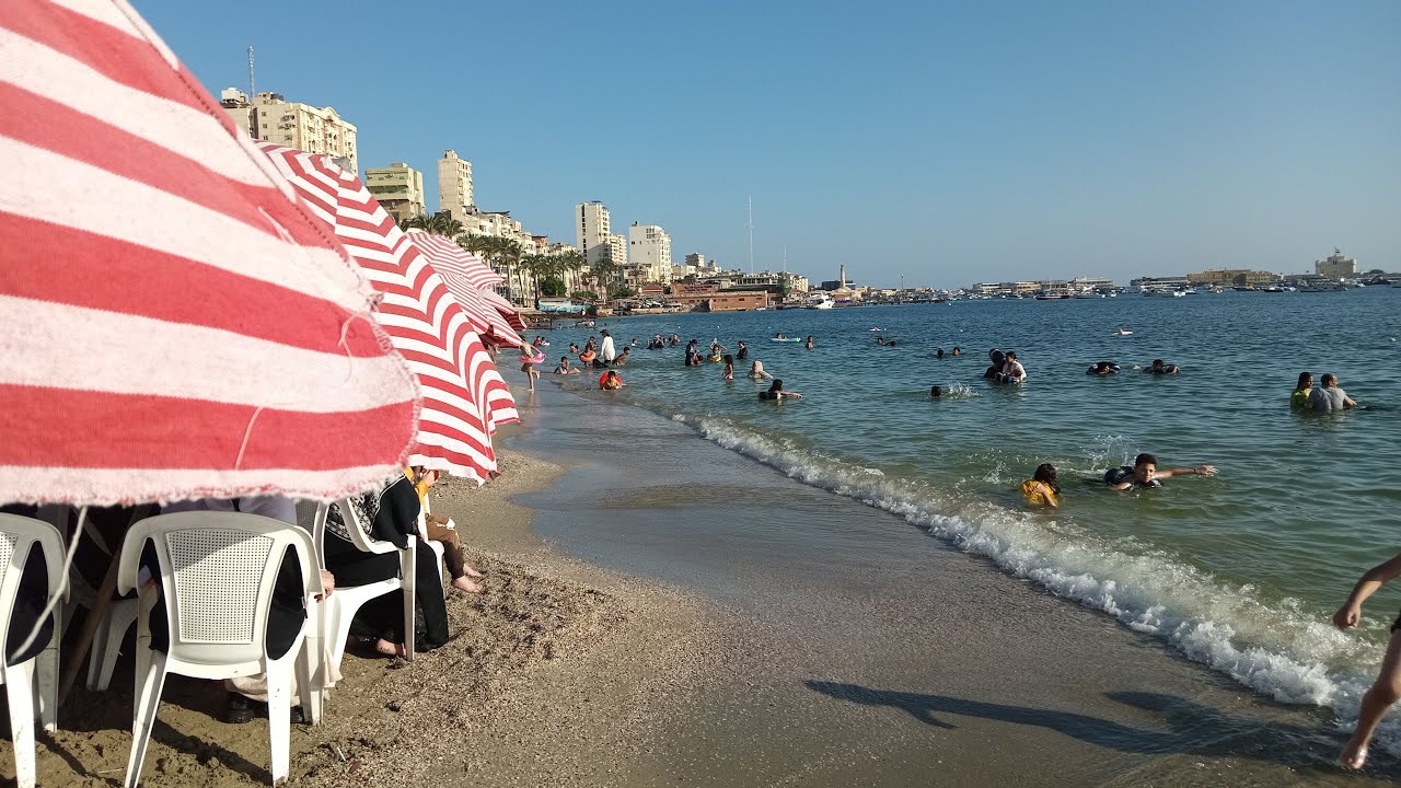 جمعة طيبة مباركة من شواطئ اسكندرية
