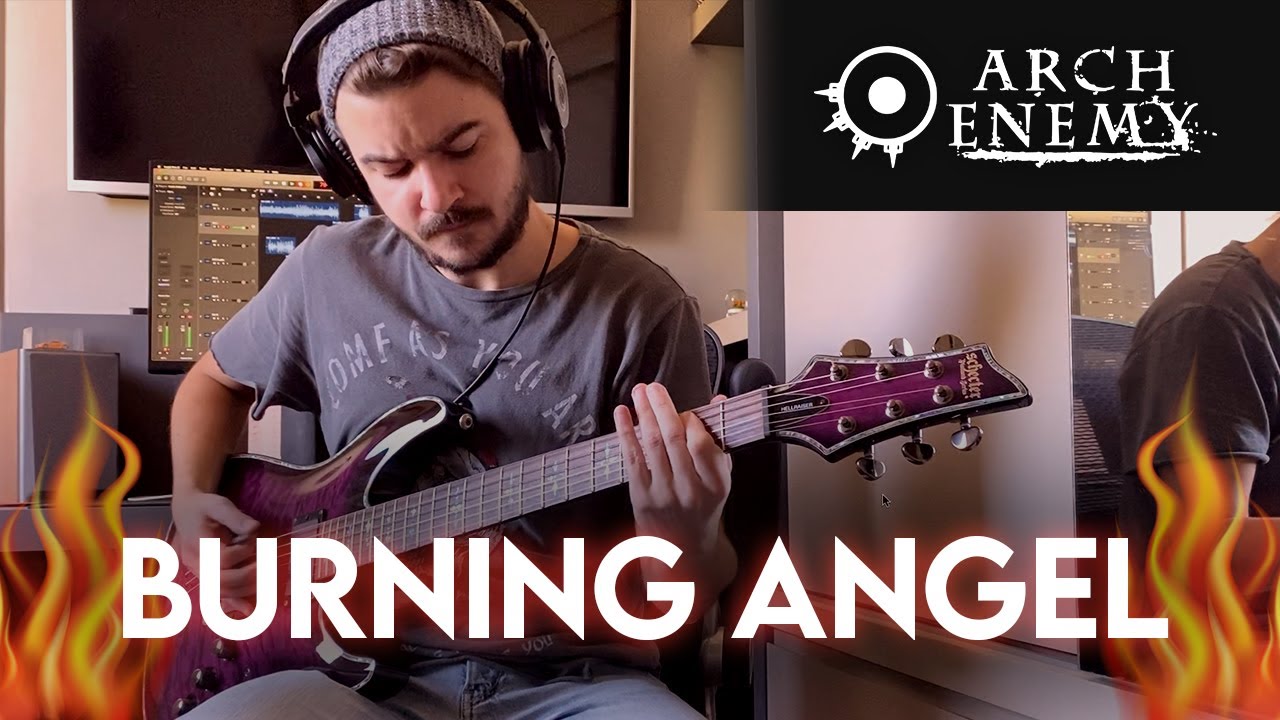 Arch Enemy - Burning Angel - Guitar Cover (All Guitar Parts)