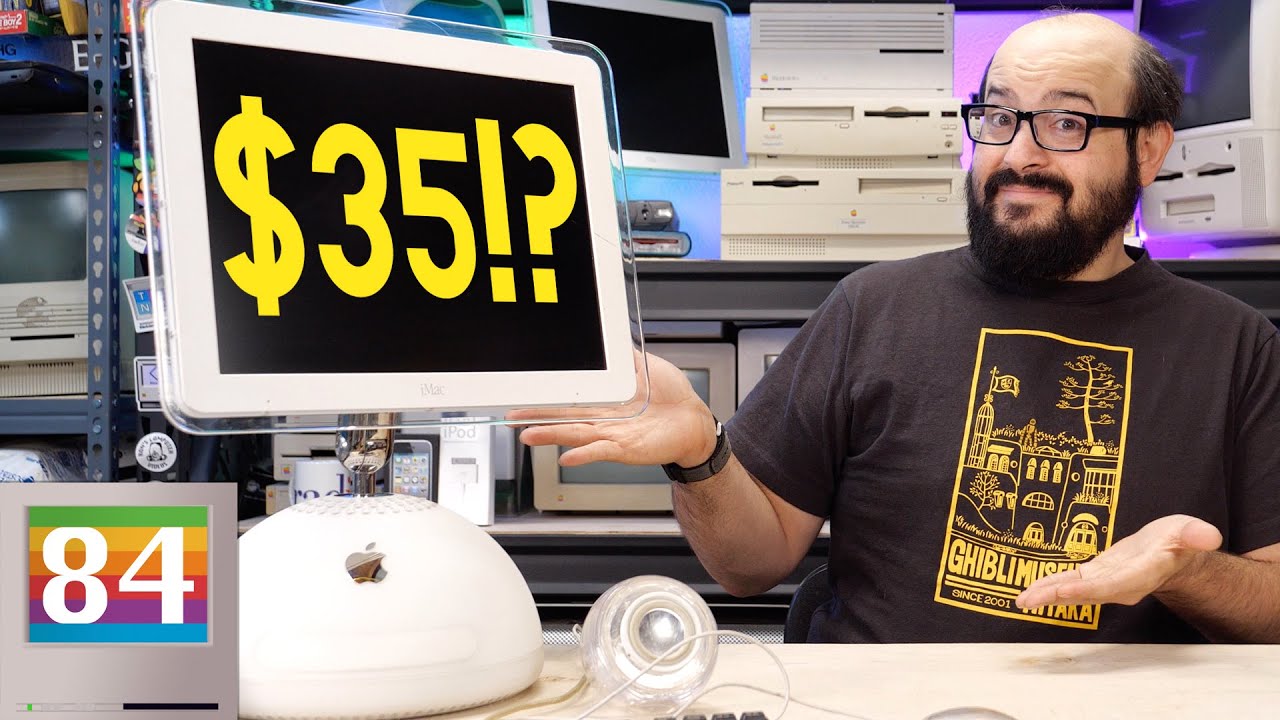Восстановление Apple iMac G4 за 35 долларов — находка на блошином рынке