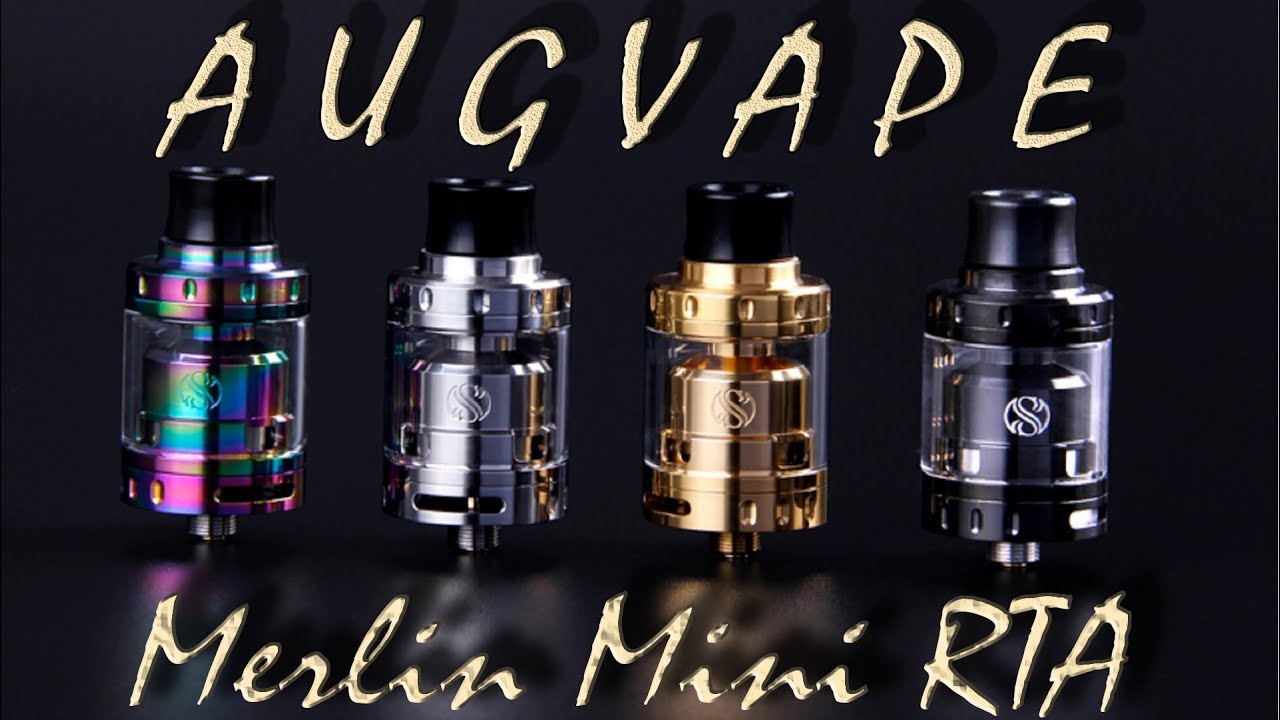 Merlin Mini RTA l by Augvape l IGOR K VAPER