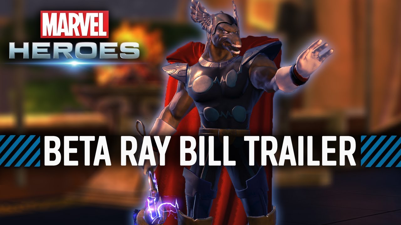 Marvel Heroes -- Beta Ray Bill Enhanced Costume