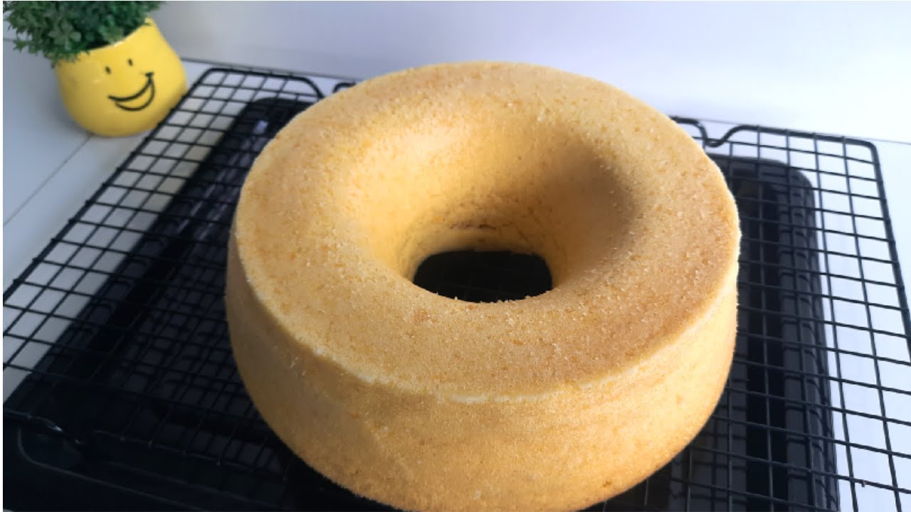 Bolu Labu Kuning Panggang 2 Telur Lembut Legit Siple Mudah Buatnya