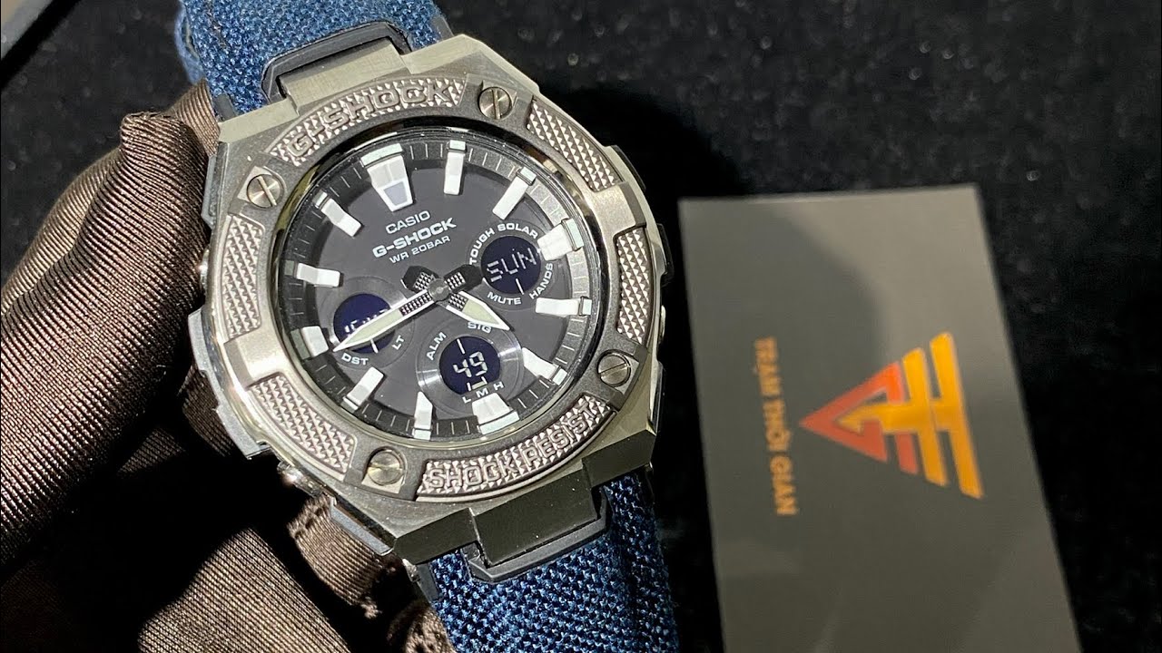Đập hộp hàng hiếm Casio G-shock G-Steel GST-S330AC-2A