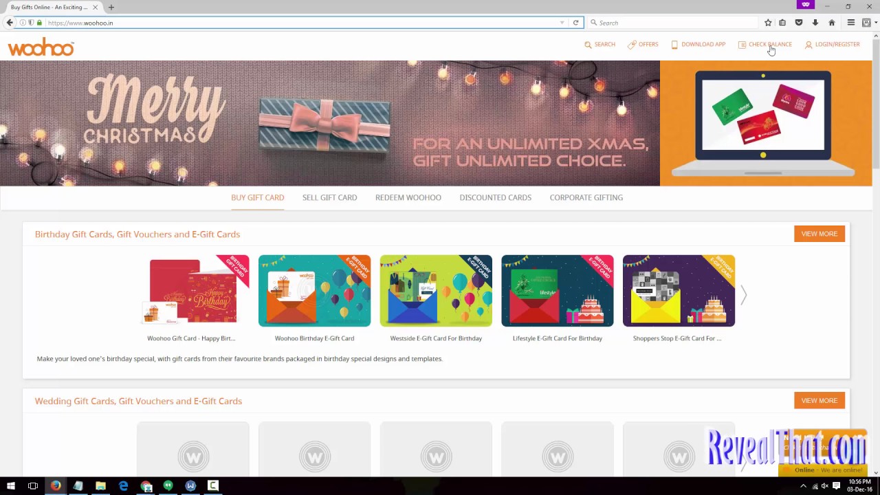 How to Check Woohoo Gift Card Balance