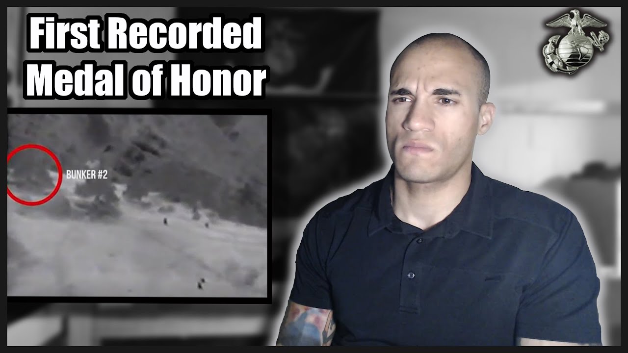 Marine Infantryman reacts to First Medal of Honor Ever Recorded