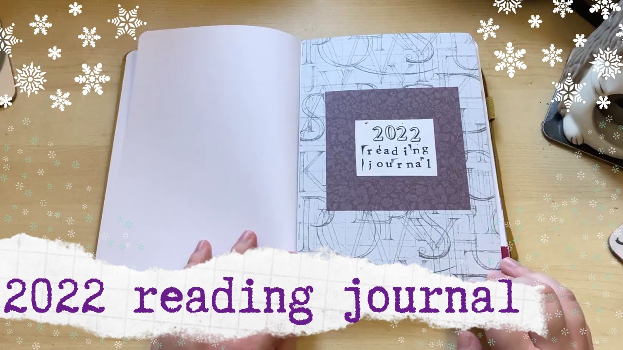 2022 reading journal flick-through 📚 annual and monthly spreads