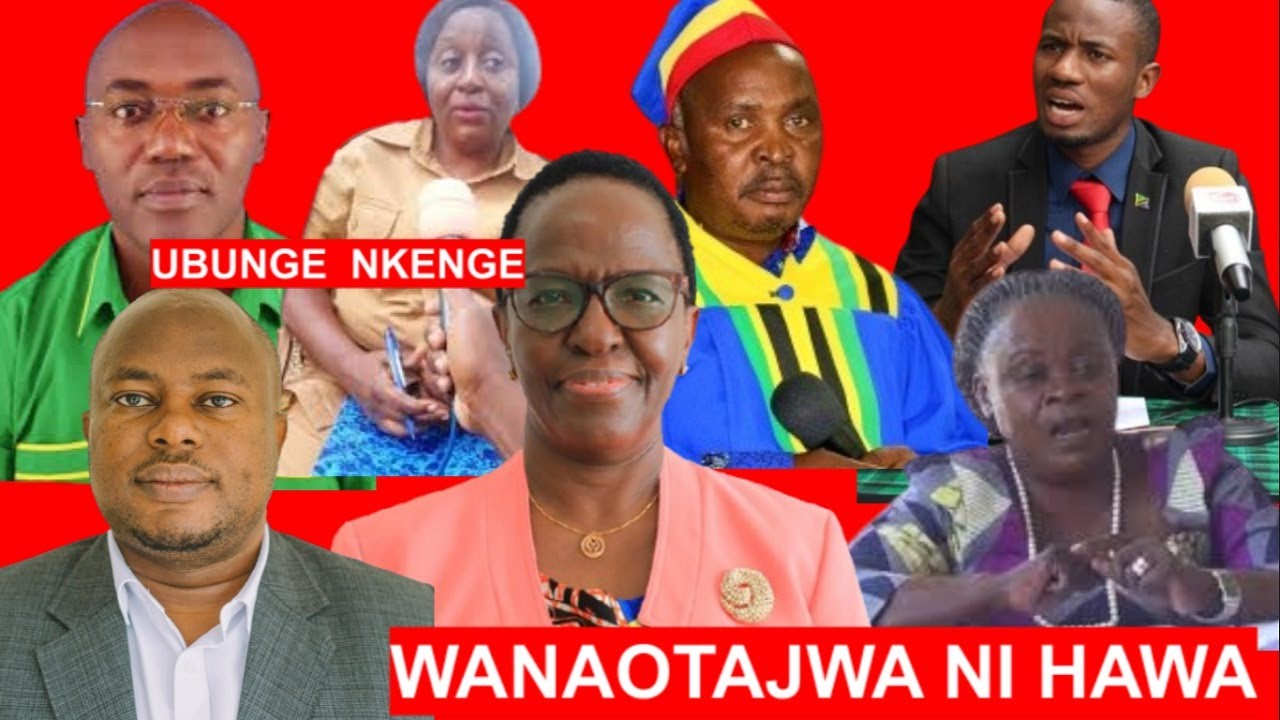 WANAOTAJWA KUWA NA MIPANGO YA KUGOMBEA UBUNGE JIMBO LA NKENGE 2025
