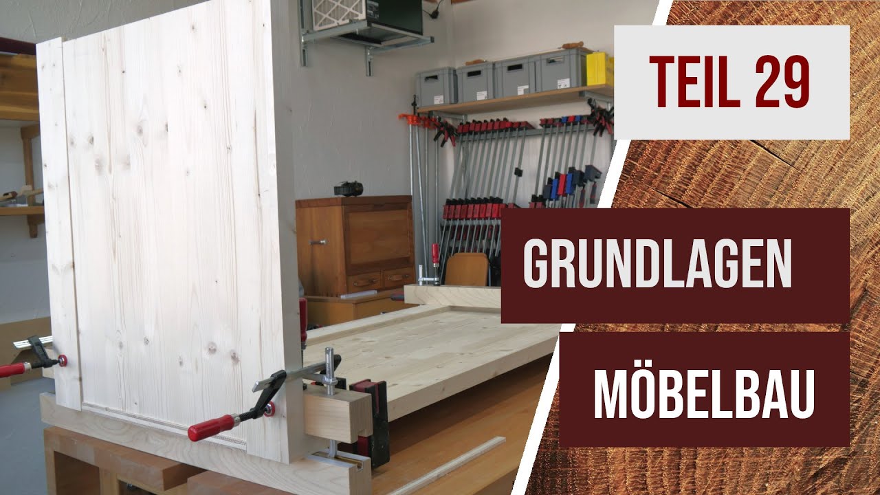Grundlagen Möbelbau - Teil 29 - der Schreibtisch - Gehrungen mit der Handkreissäge, Zuschnitt