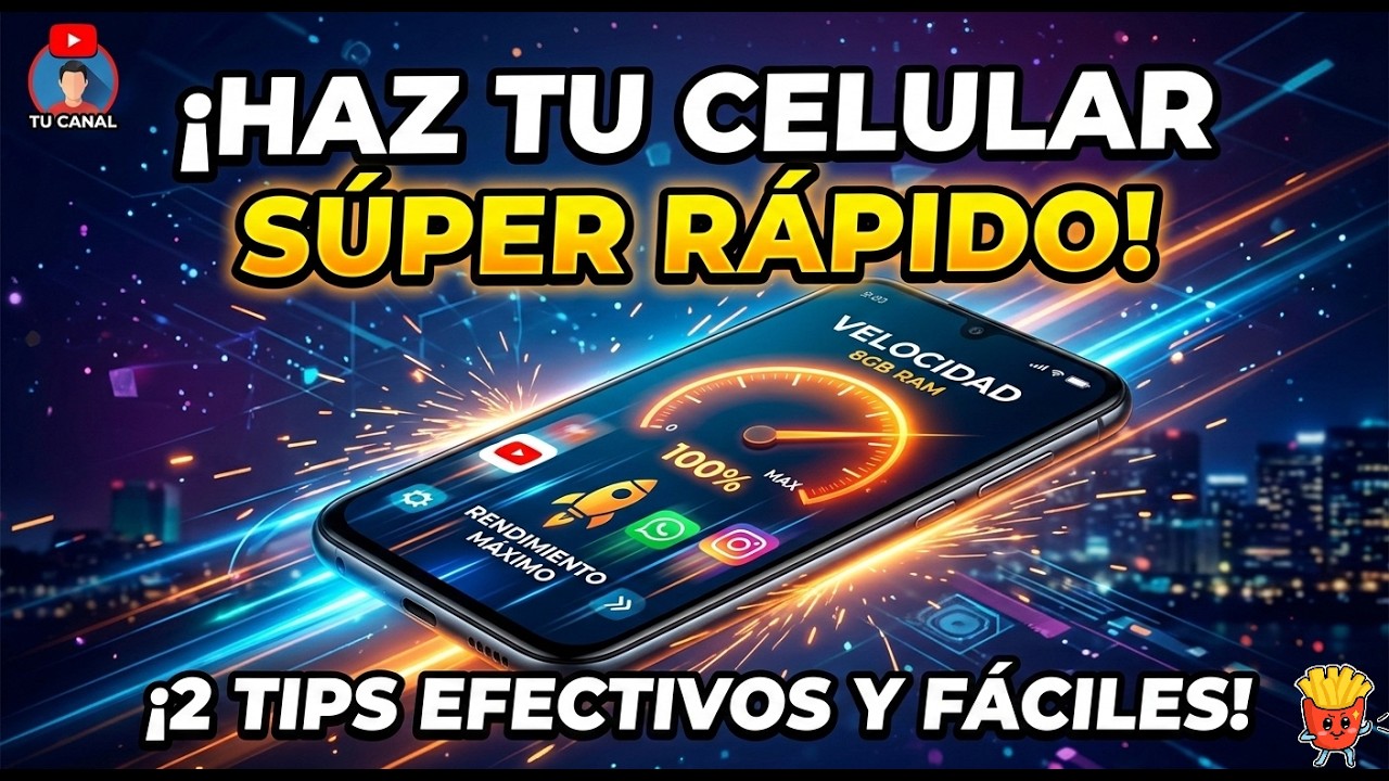 No ignores esto: 2 Trucos para acelerar tu celular al MÁXIMO #Tecnologia #Celulares #Android