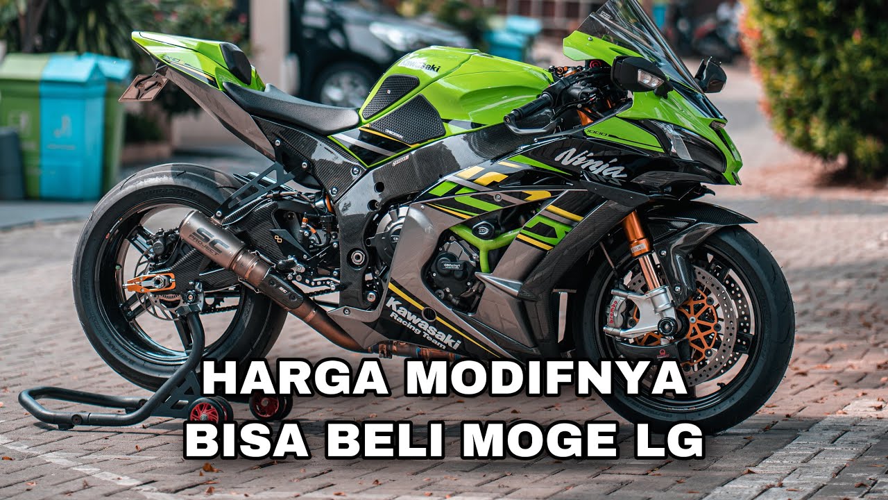 REVIEW KAWASAKI ZX10R HEDON - MODIFIKASI SEHARGA 1 ZX6R