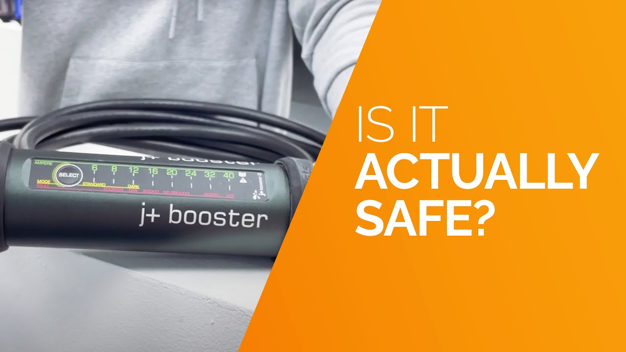 J+ BOOSTER 2 | Built-In Safety Features for Charging Anywhere, Anytime