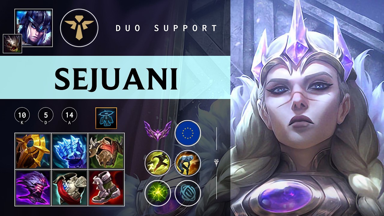 Sejuani Support vs Vel'Koz - EUW Master Patch 26.03