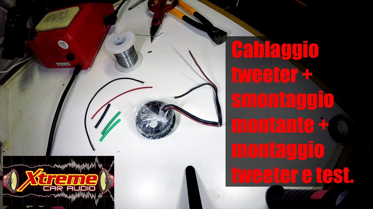 Montaggio Casse Tweeter Anteriori Alfa Romeo MiTo