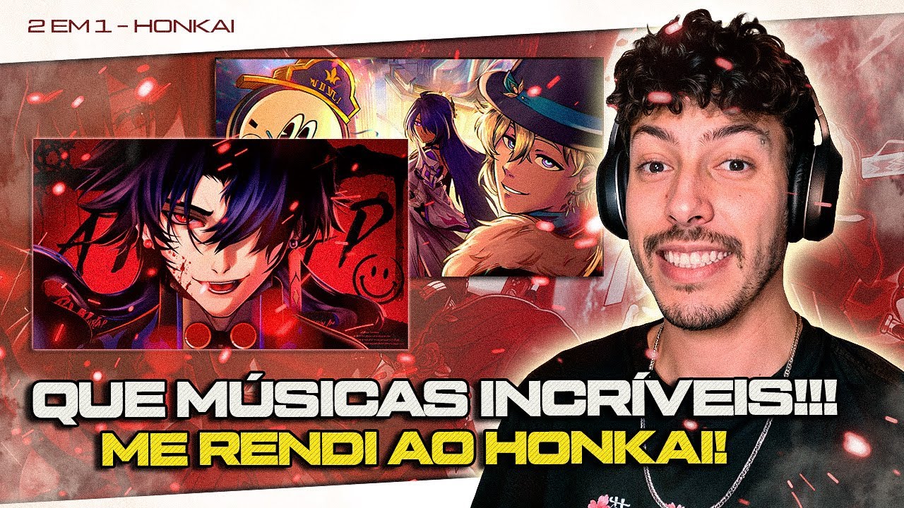 2 EM 1 - CONHECENDO HONKAI: STAR RAIL - ANIRAP E HENRIQUE MENDONÇA // REACT