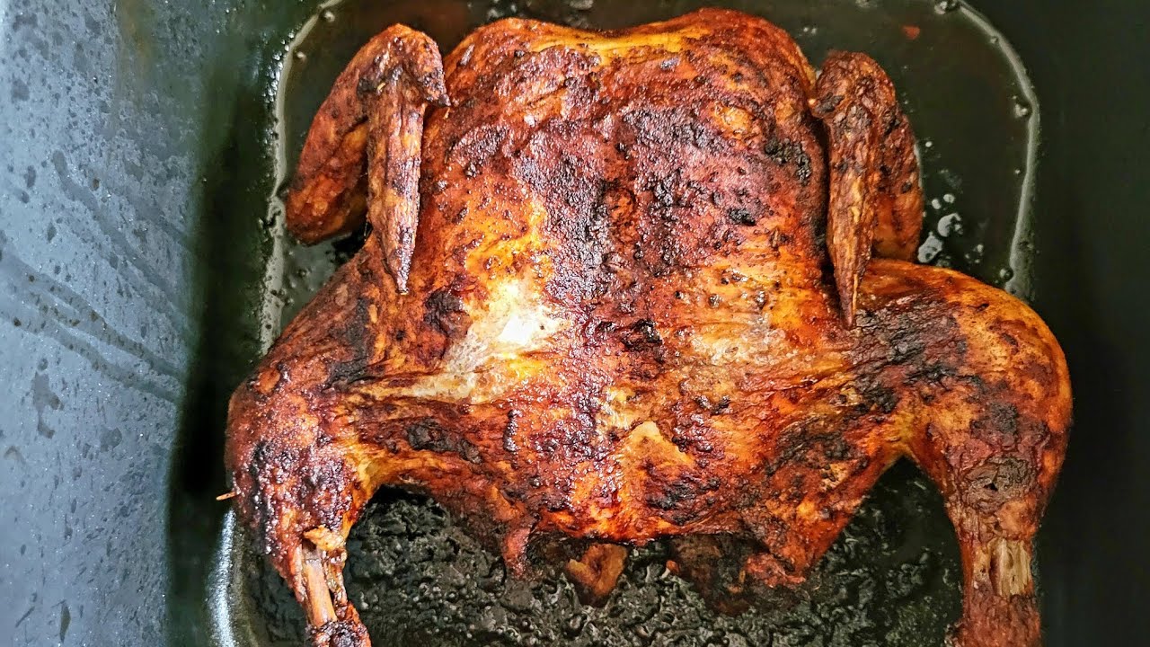 Аэрофритюрница Spatchcock Whole Chicken NO FLIP Cosori Dual Blaze AirFryer