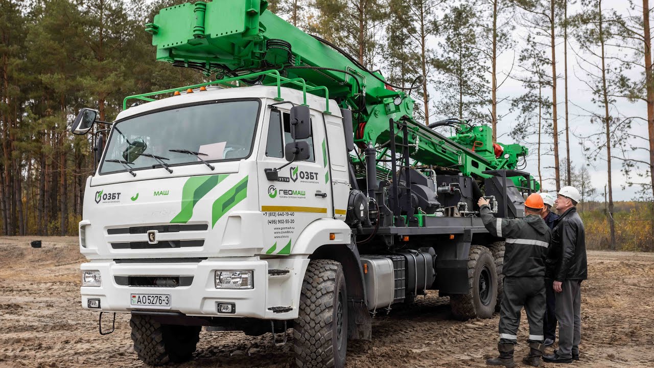Установка УРБ-210 // УПСР и СУБР //  Техника и технологии // Белоруснефть