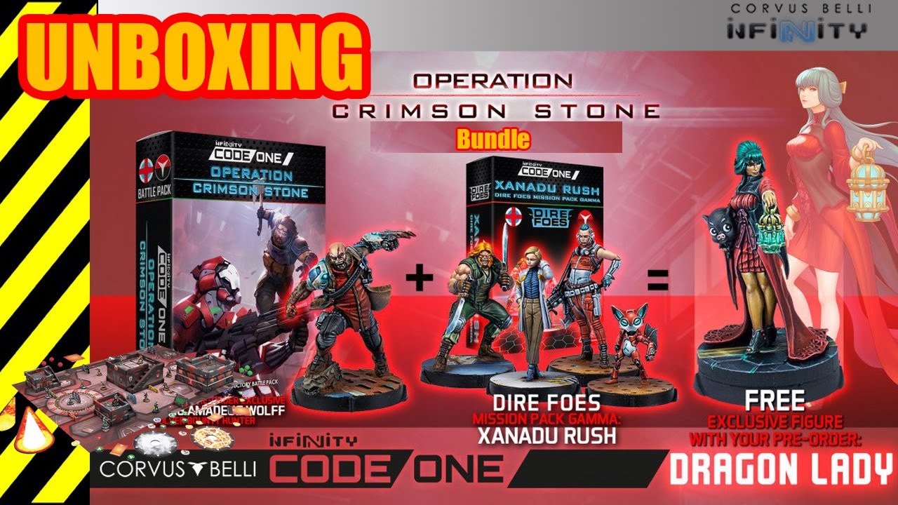 Unboxing - Infinity - Code One - Operation : Crimson Stone (Bundle)