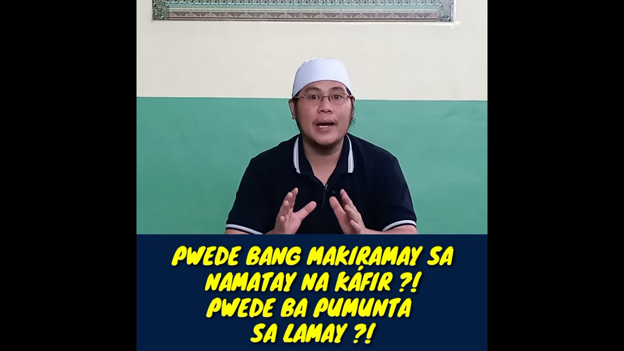 HUKOM NG PAKIKIRAMAY SA MGA HINDI MUSLIM AT PAGPUNTA SA LAMAY 