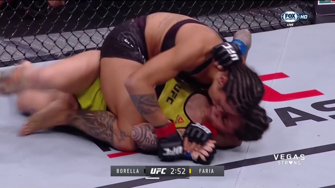 [UFC 216] - Mara Borella vince al suo esordio contro Faria