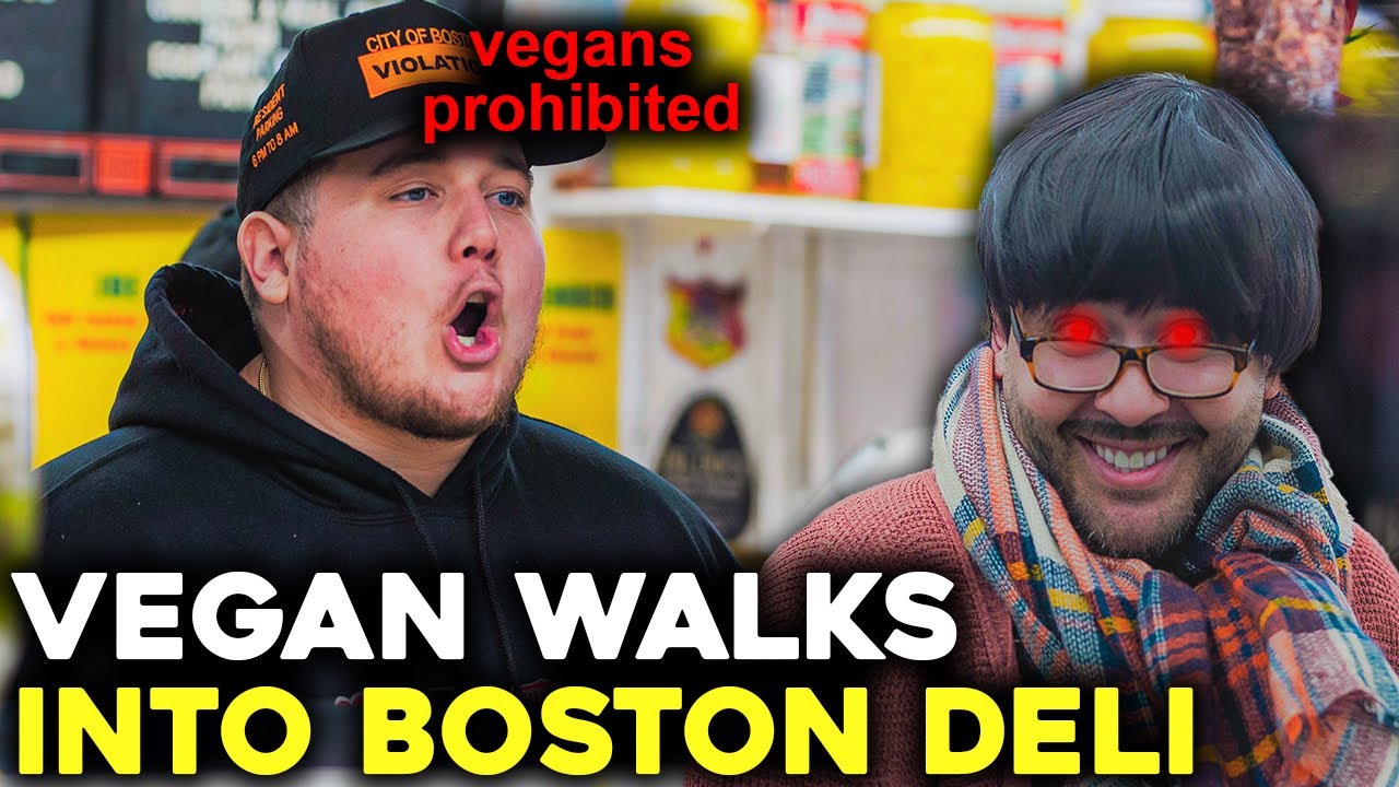 Crazy Vegan заходит в Italian Deli в Бостоне