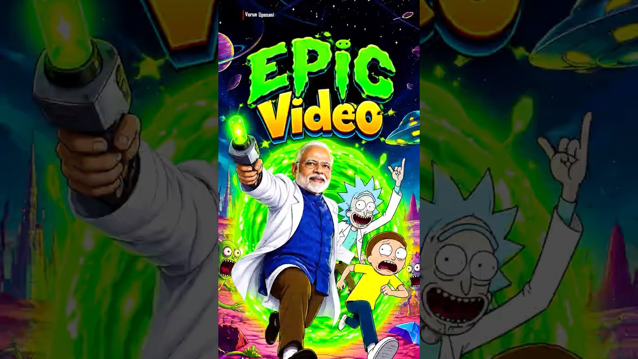 This BJP IT Cell Rick & Morty Edit Is BRUTAL & HILARIOUS!😂  | Modi | BRICS #shorts