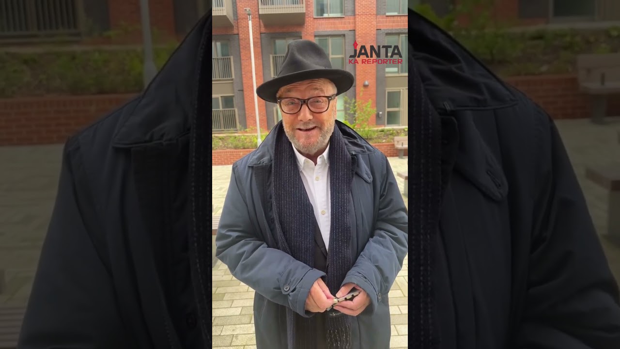 Джордж Гэллоуэй резко ответил на предвзятость Sky News | Janta Ka Reporter