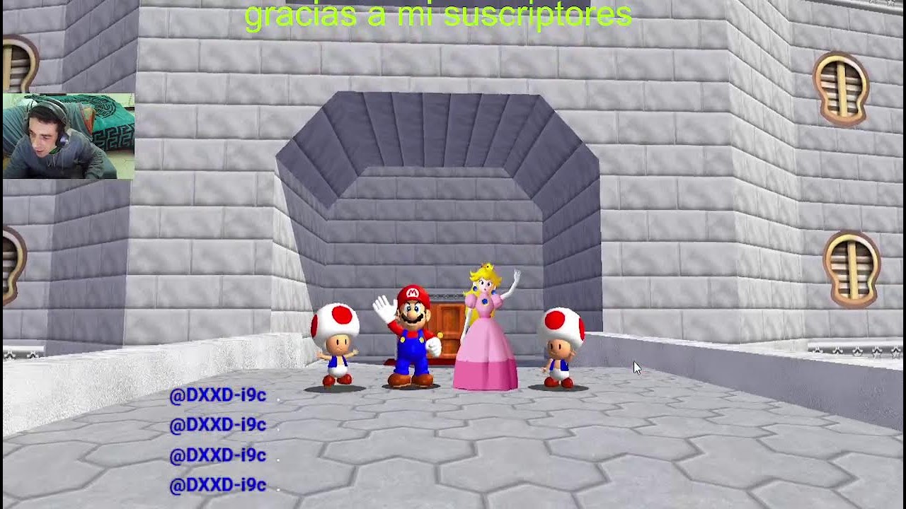especial 16.400 suscriptores super mario render 64 4k  speedruns 100%