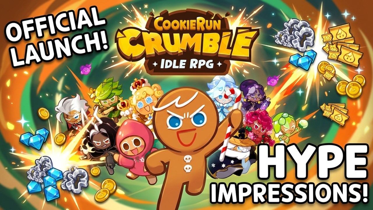 CookieRun: Crumble &mdash; Idle-RPG &mdash; Хайповые впечатления / Официальный релиз