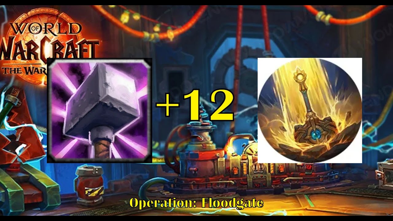 TWW S3 M+ | Templar Ret Pally POV | Operation: Floodgate +12