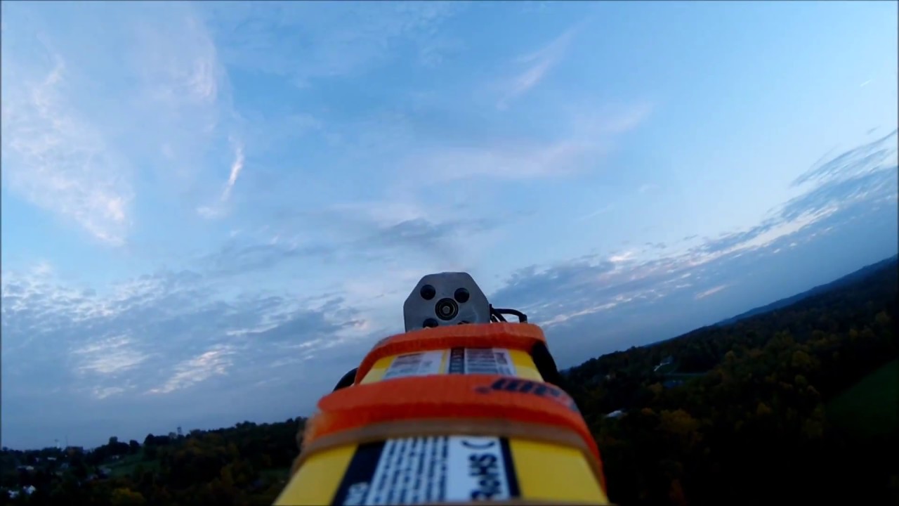 HobbyKing slow stick FPV farm flight