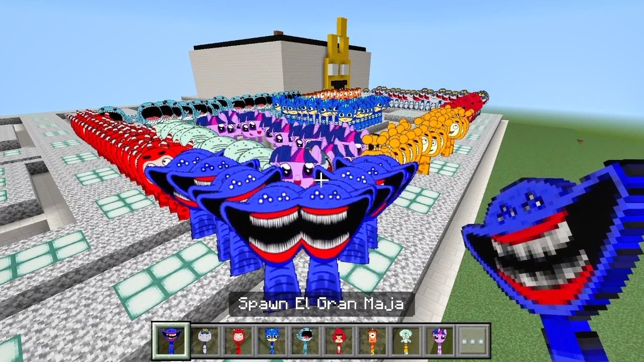 Sprunki OC El Gran Maja added in Minecraft PE