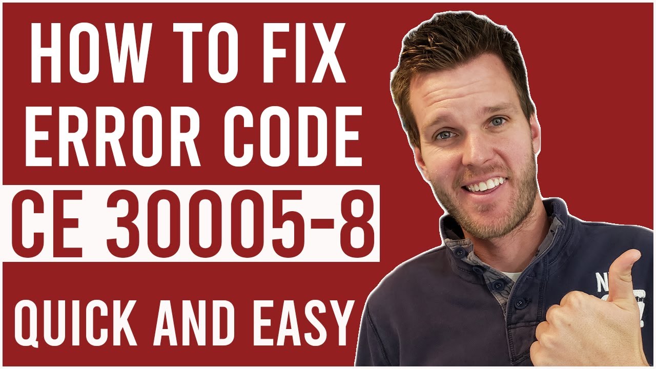How To Fix Error CE 30005-8 on PS4 | Cannot Start the Application