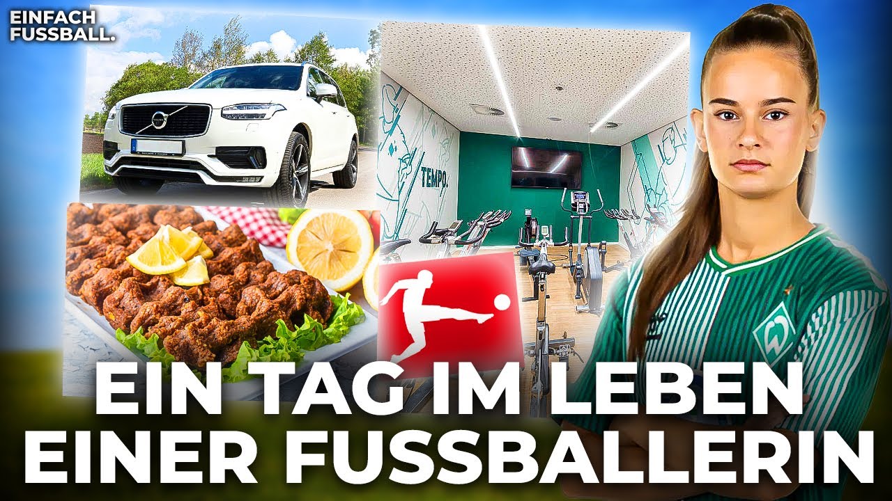 Ein Tag im Leben einer Fußballerin!😳 (1. Bundesliga)