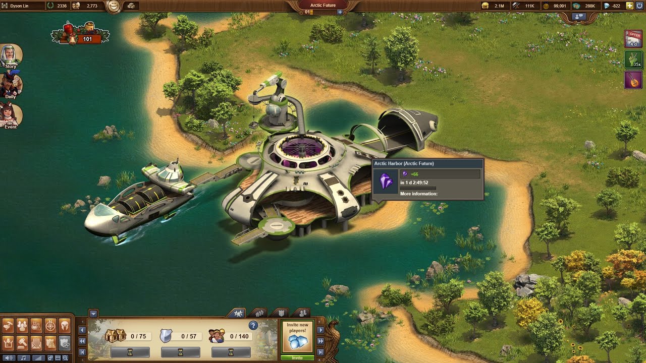 Arctic Future (Arctic Harbor) [Forge of Empires]