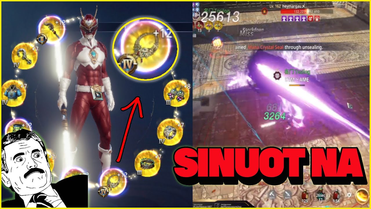 DTM`AME SINUOT NA ANG TIER IV NECKLACE 481K P |DTM`AME VS MARGAUX  FRIENDLY DUEL(NO TIERIV NECK)MIR4