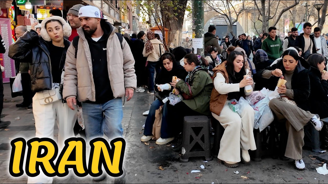 The Real Tehran — Grand Bazaar Life Captured in 4K