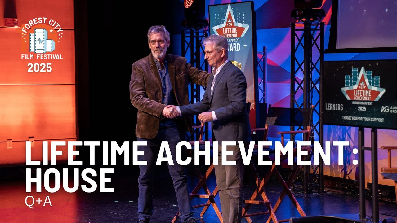 FCFF 2025 | LIFETIME ACHIEVEMENT AWARD: HOUSE | Q&A ft. DAVID SHORE AND HUGH LAURIE