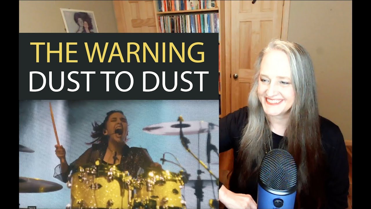 Voice Teacher Reaction to The Warning -  Dust to Dust | LIVE at Lunario CDMX