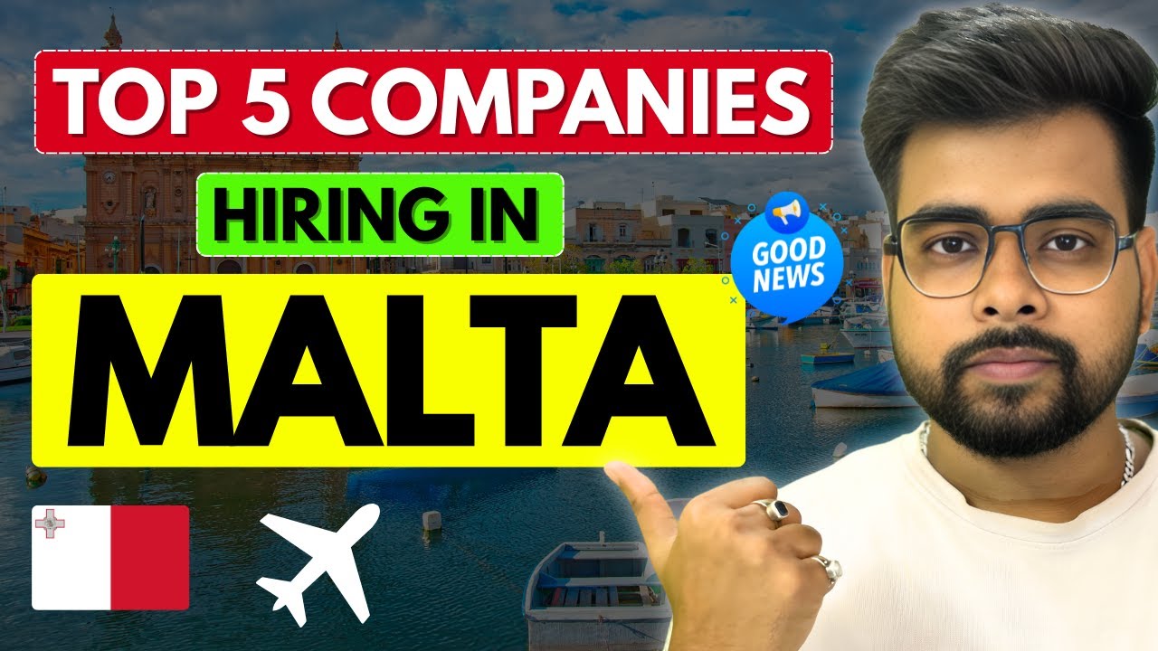 Top 5 Companies Hiring Foreign Workers in Malta | Work Permit Jobs 2026 🇲🇹