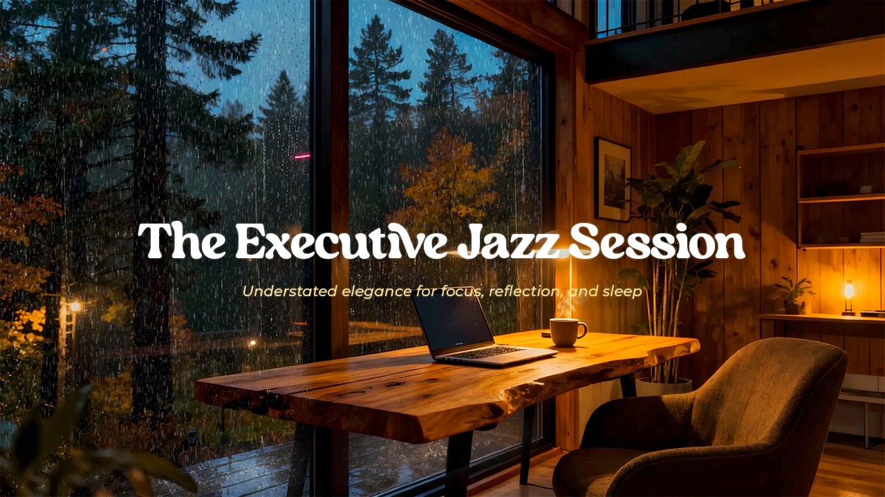 Relaxing Night Jazz for Study Concentration, Deep Work, and Sleep